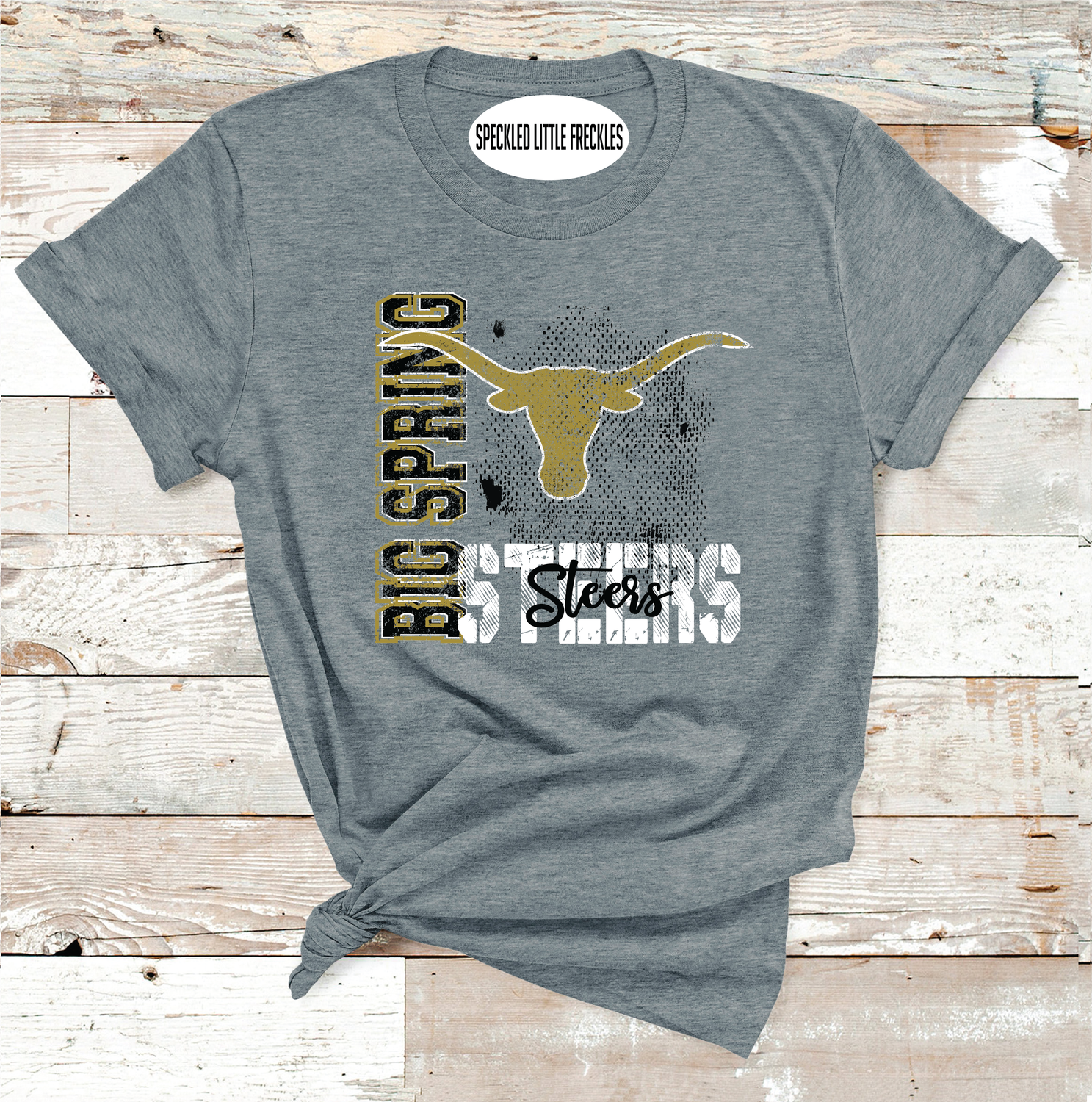 2025 BIG SPRING STEERS VINTAGE  (DARK GRAY)