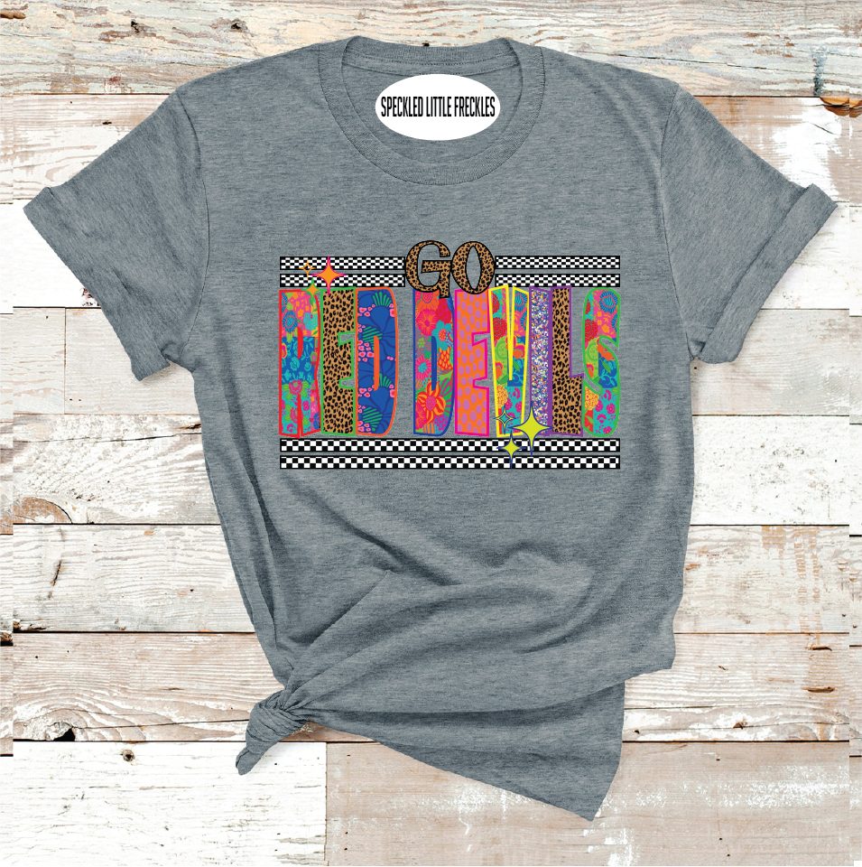 2025 RANKIN GROOVY GO RED DEVILS  (DARK GRAY)
