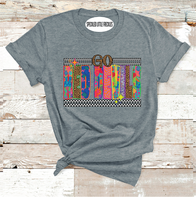 2025 RANKIN GROOVY GO RED DEVILS  (DARK GRAY)