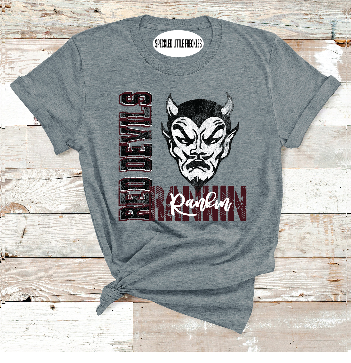 2025 RANKIN RED DEVILS VINTAGE (DARK GRAY)