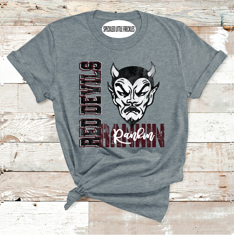 2025 RANKIN RED DEVILS VINTAGE (DARK GRAY)
