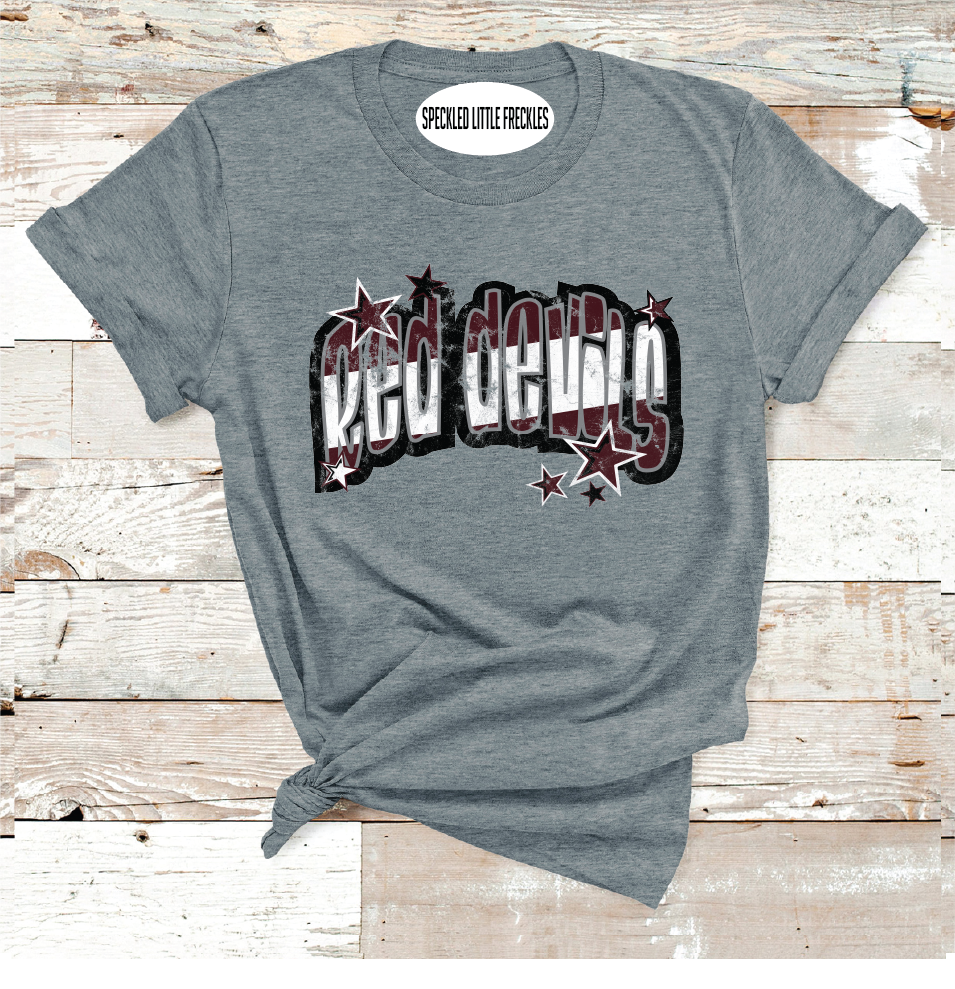 2025 RANKIN RED DEVILS CHARMED (DARK GRAY)