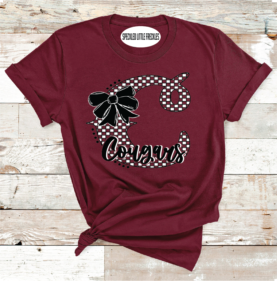 2025 KLONDIKE BOW LETTER (MAROON)