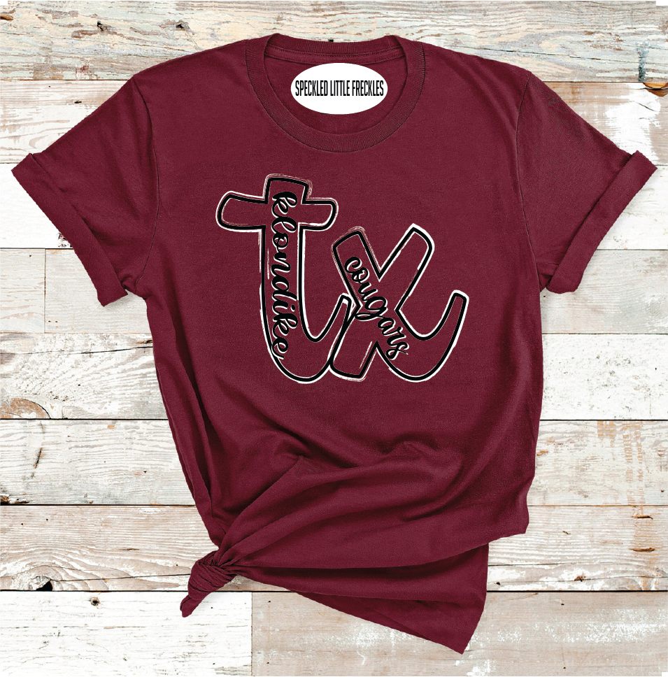 2025 KLONDIKE COUGARS TX (MAROON)