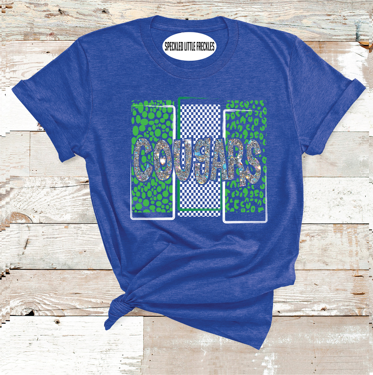 2025 COMPASS COUGARS SQUARED  (HEATHER BLUE)