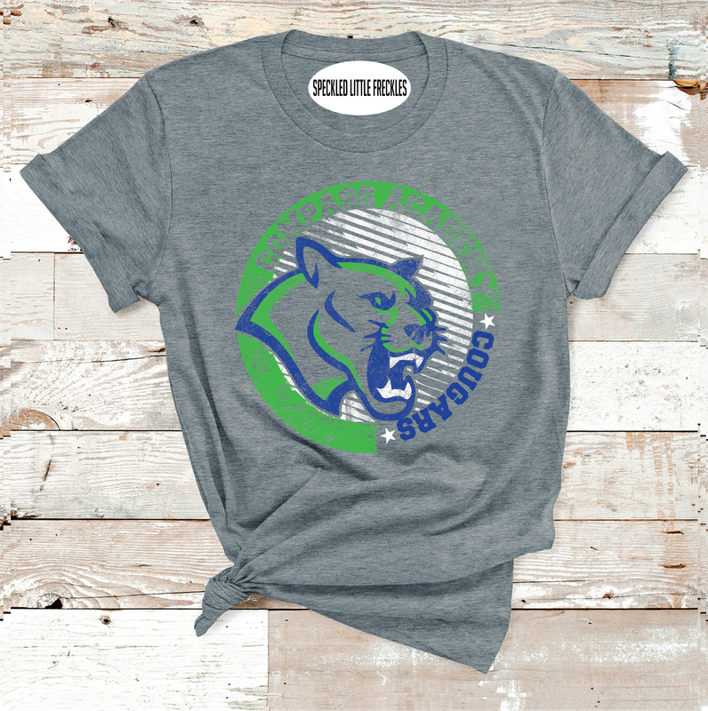 2025 COMPASS COUGARS STRIPE CIRCLE (DARK GRAY)