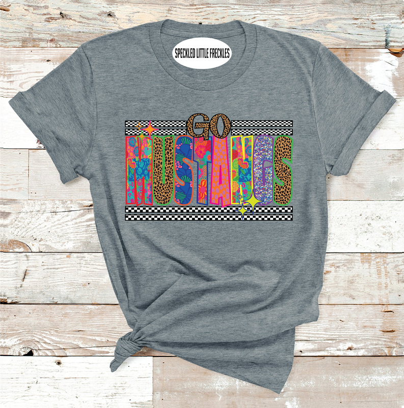 2025 ANDREWS GROOVY GO MUSTANGS (DARK GRAY)