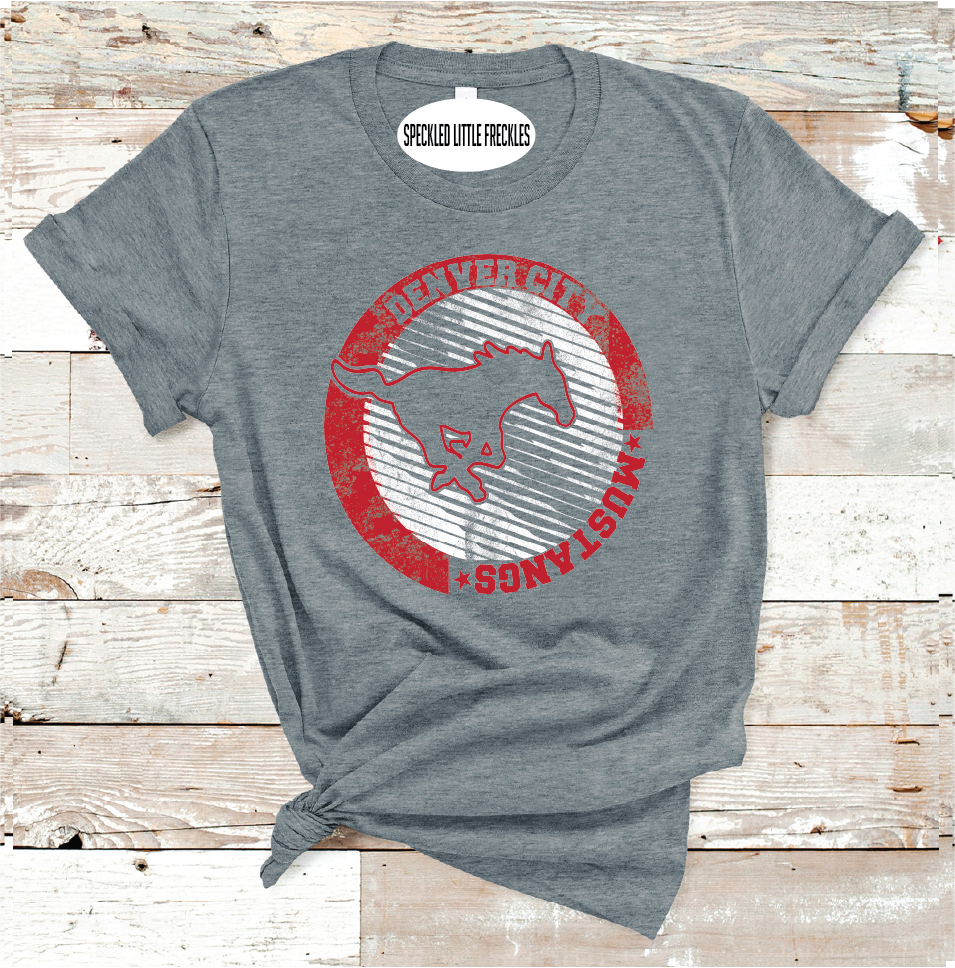2025 DENVER CITY STRIPE CIRCLE (DARK GRAY)