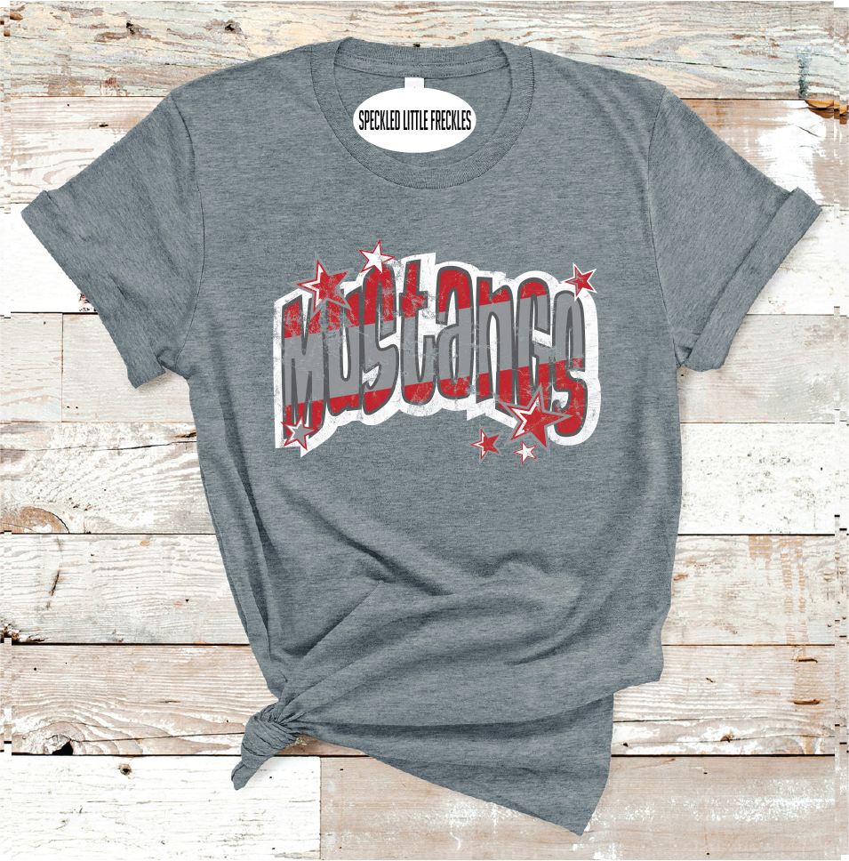 2025 DENVER CITY MUSTANGS CHARMED (DARK GRAY)