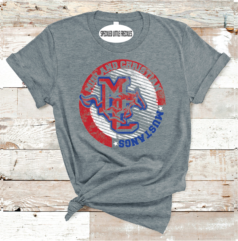 2025 MIDLAND CHRISTIAN STRIPE CIRCLE (DARK GRAY)