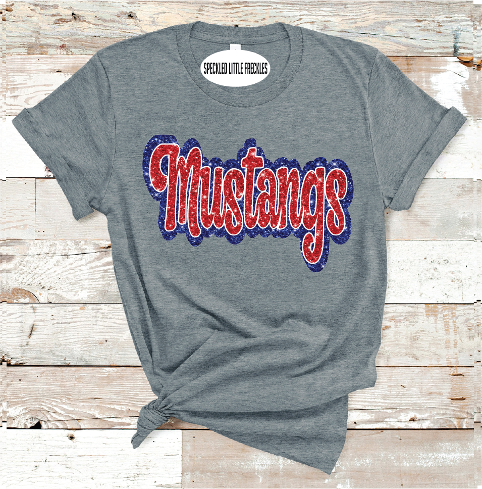 2025 MIDLAND CHRISTIAN FAUX GLITTER  (DARK GRAY)