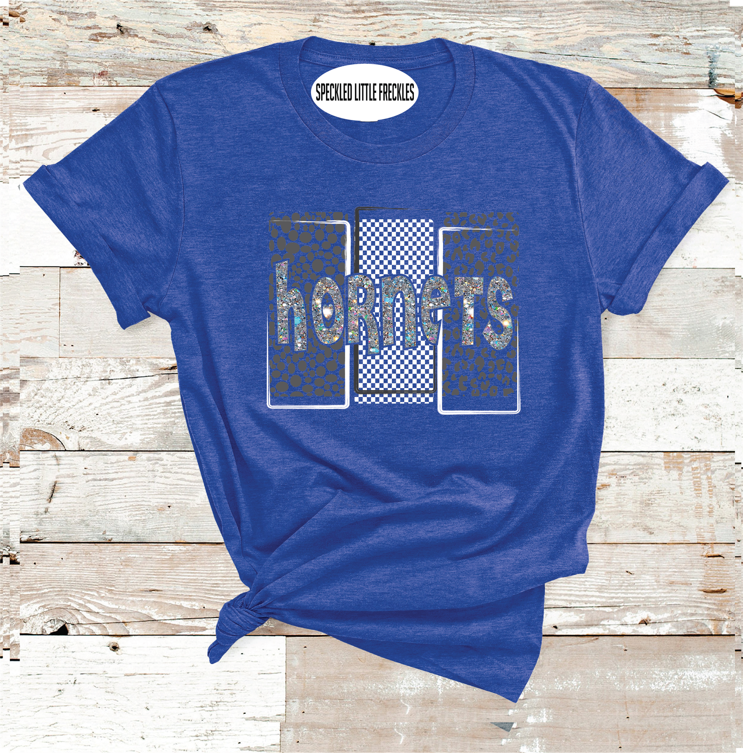 2025 HIGHLAND HORNETS SQUARED  (HEATHER BLUE)