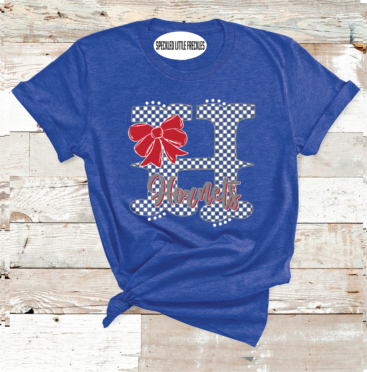 2025 HIGHLAND HORNETS BOW LETTER  (HEATHER BLUE)