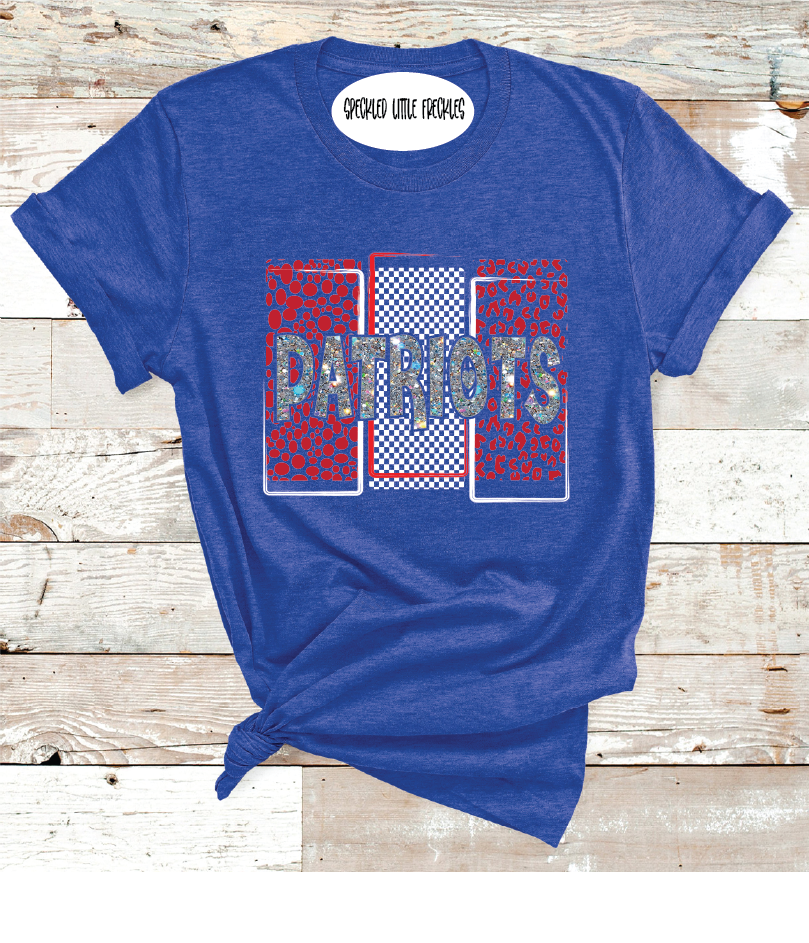 2025 VALLEY PATRIOTS SQUARED   (HEATHER BLUE)