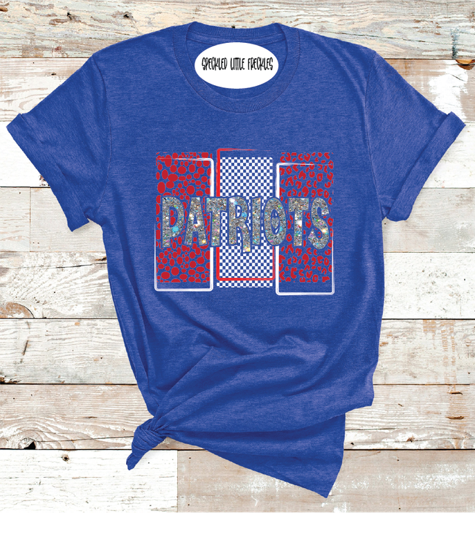 2025 VALLEY PATRIOTS SQUARED   (HEATHER BLUE)