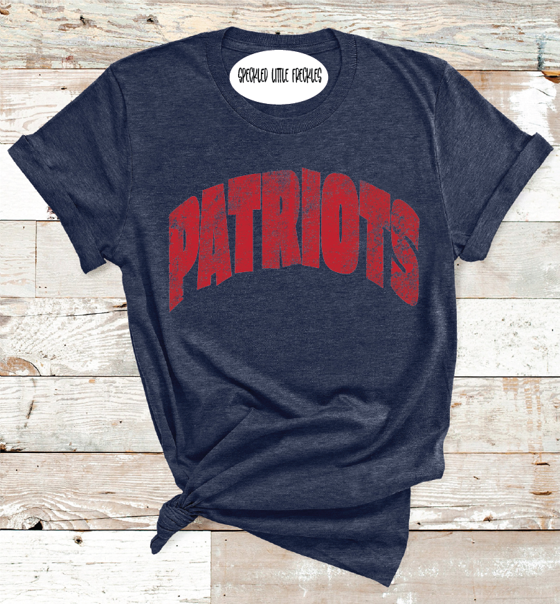 2025 LUBBOCK COOPER PATRIOTS MASCOT NAME PICK YOUR COLOR