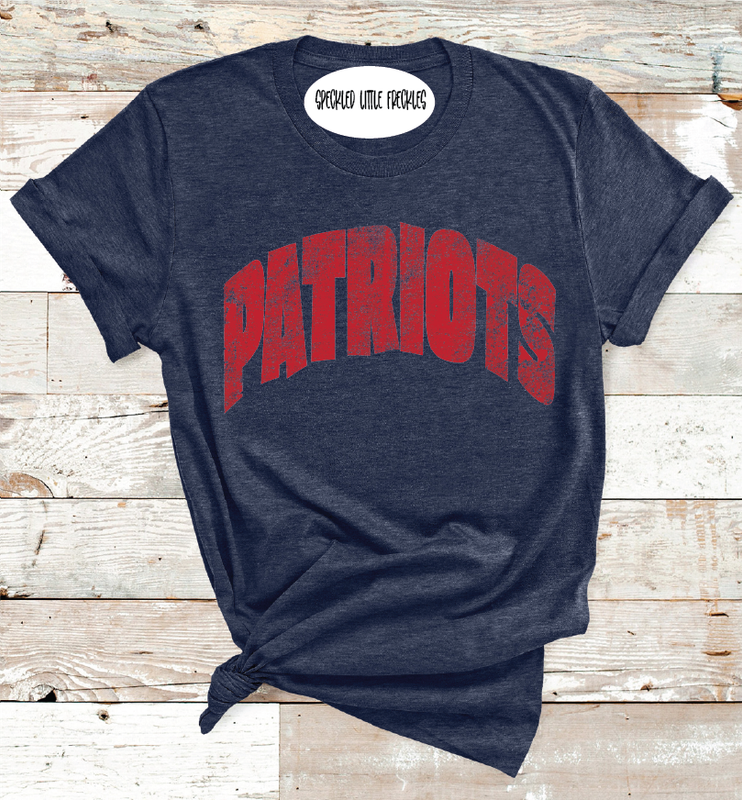 2025 LUBBOCK COOPER PATRIOTS MASCOT NAME PICK YOUR COLOR