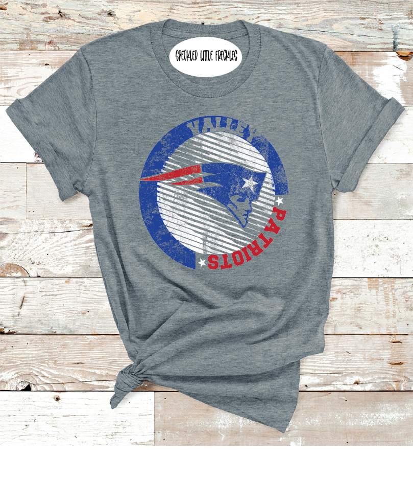 2025 VALLEY PATRIOTS STRIPE CIRCLE   (DARK GRAY)