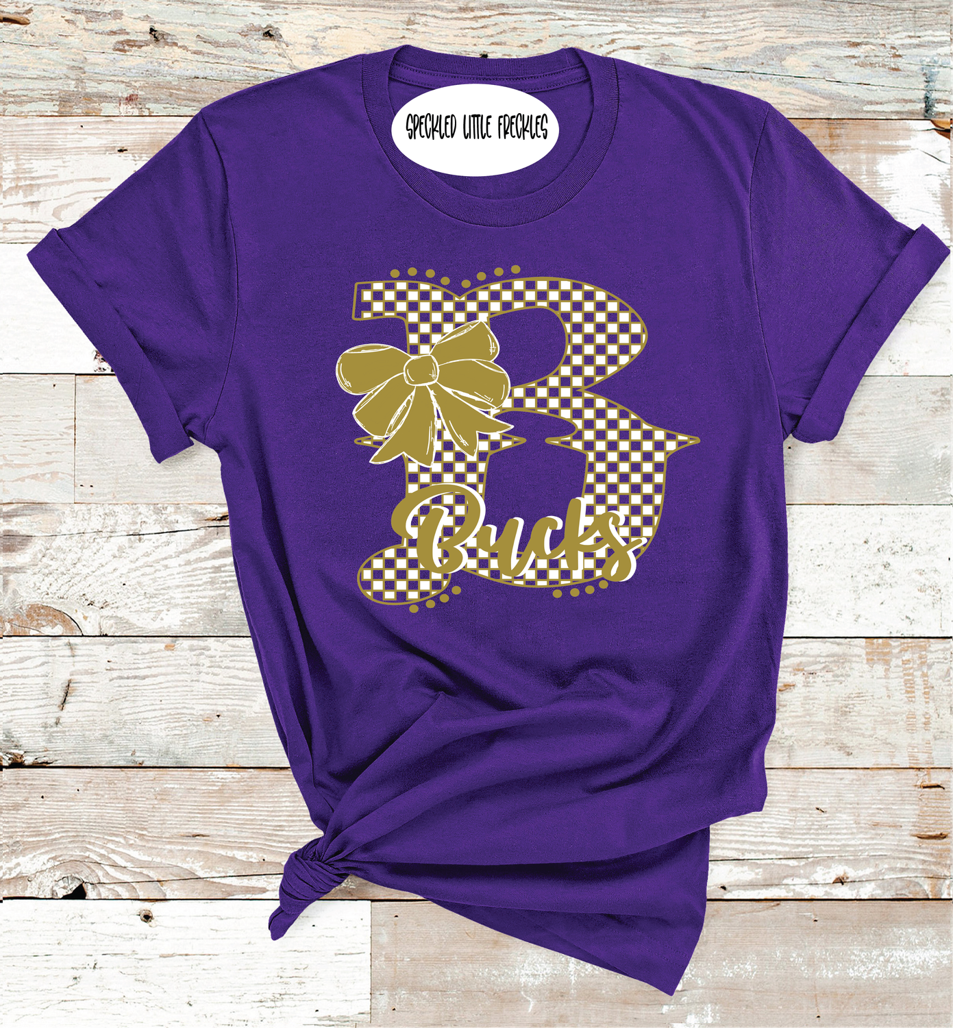 2025 ALPINE BUCKS BOW LETTER  (HEATHER PURPLE)