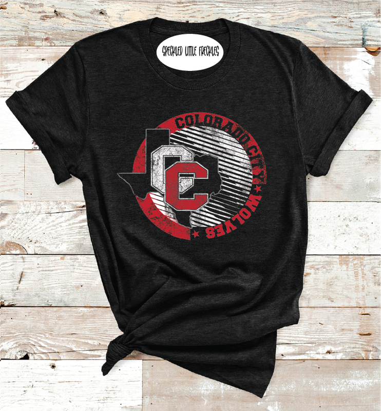 2025 COLORADO CITY STRIPE CIRCLE (HEATHER BLACK)
