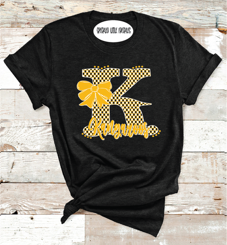 2025 KRESS BOW LETTER (HEATHER BLACK)