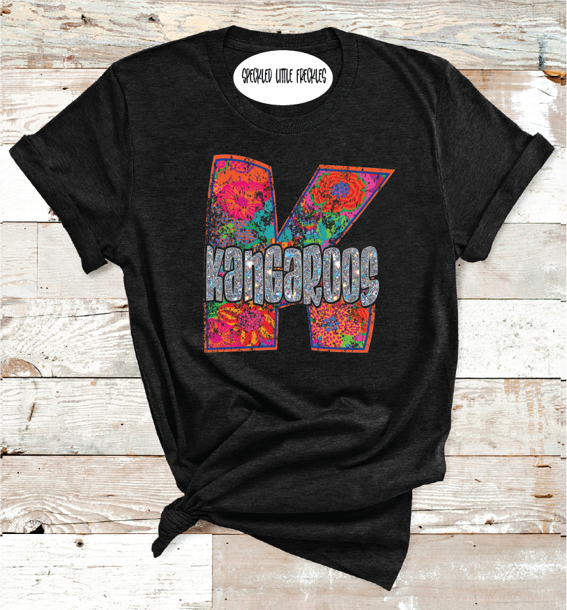 2025 KRESS FLORAL LETTER (HEATHER BLACK)