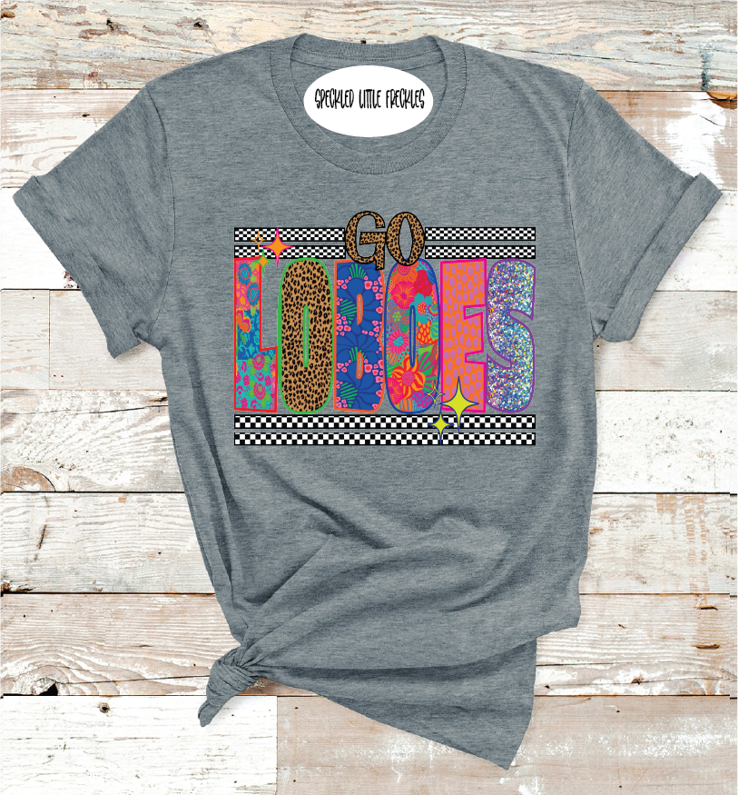 2025 MONAHANS GO GROOVY LOBOES  (DARK GRAY)