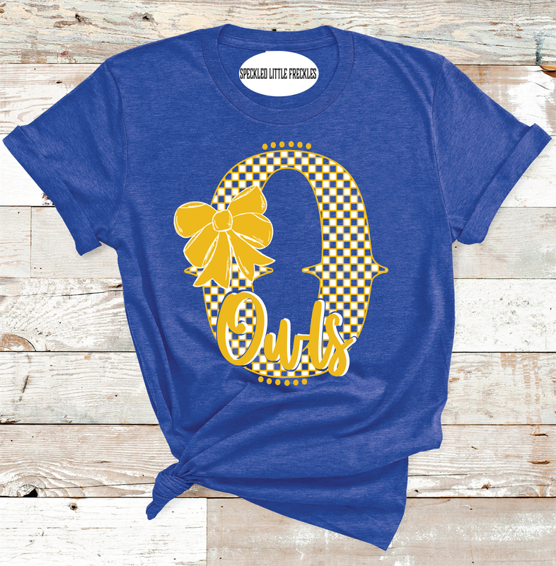 2025 REAGAN COUNTY BOW LETTER  (HEATHER BLUE)