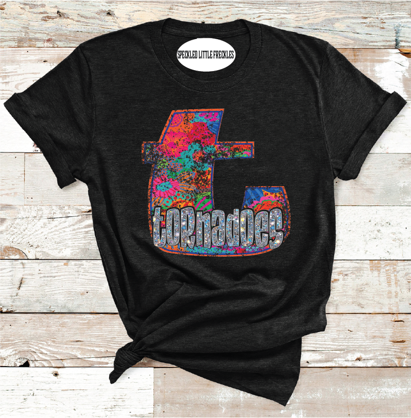 2025 LAMESA FLORAL LETTER  (HEATHER BLACK)