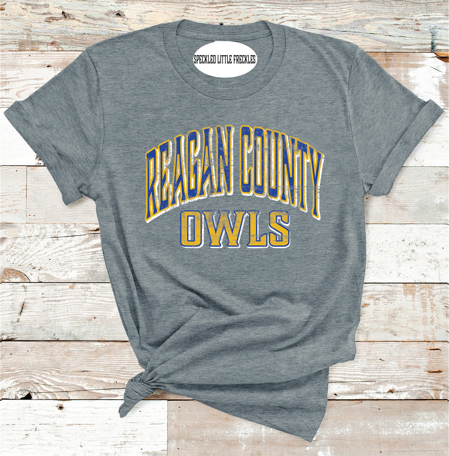 2025 REAGAN COUNTY SCHOOL COLORS  (DARK GRAY)