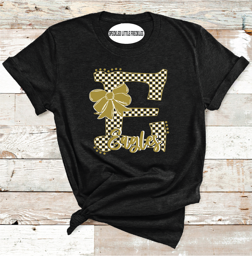2025 O&#39;DONNELL EAGLES BOW LETTER (HEATHER BLACK)