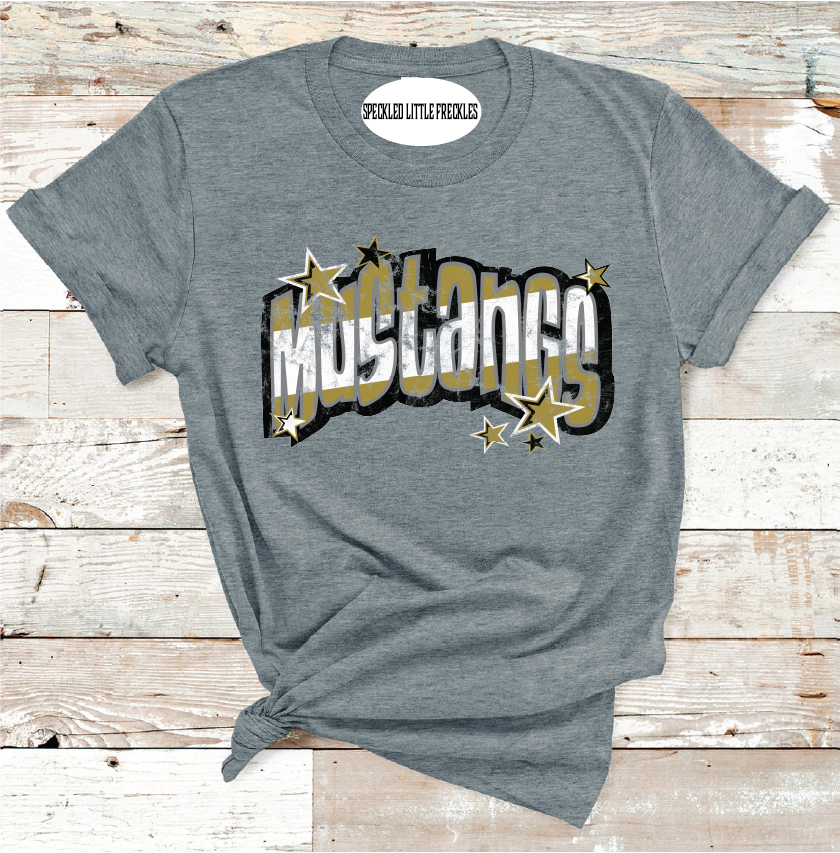 2025 ANDREWS MUSTANGS CHARMED  (DARK GRAY)