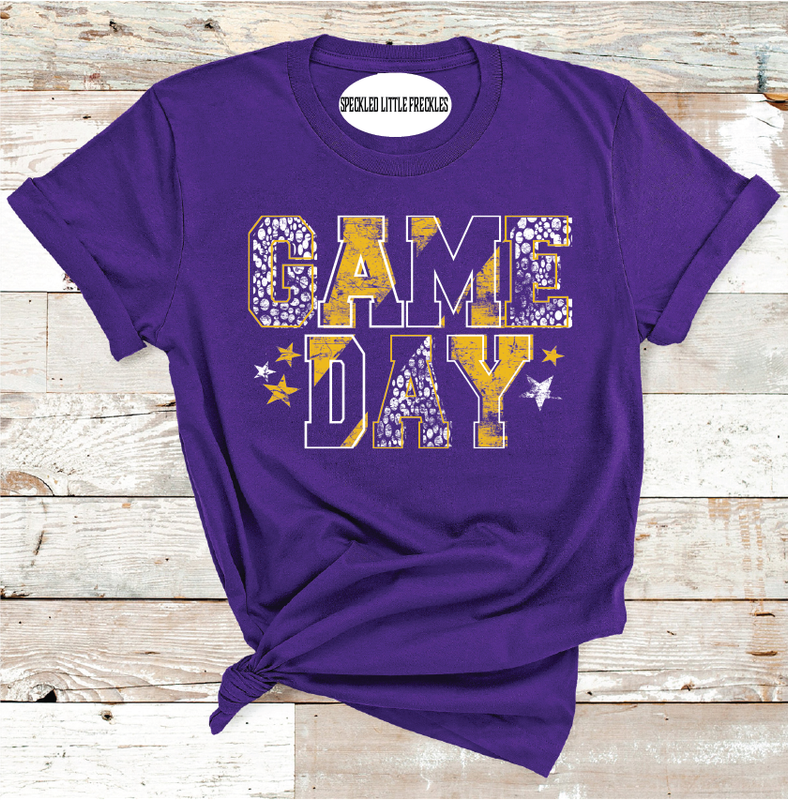 2025 PECOS GAME DAY  (PURPLE OR ATH YELLOW)