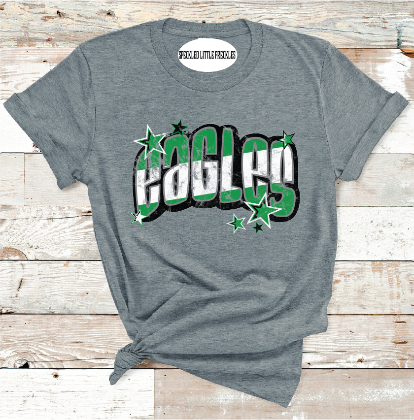 2025 ROPESVILLE EAGLES CHARMED  (DARK GRAY)