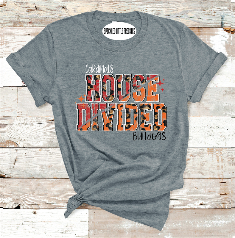 2025 HOUSE DIVIDED LEOPARD (DARK GRAY)