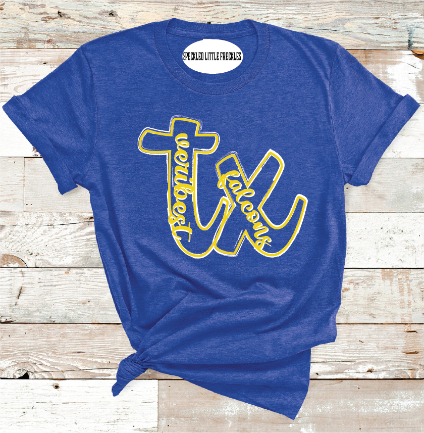 2025 VERIBEST FALCONS TX  (HEATHER BLUE)