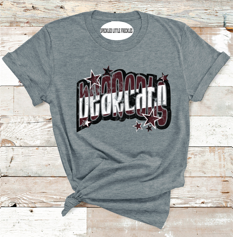2025 HAWLEY BEARCATS CHARMED  (DARK GRAY)