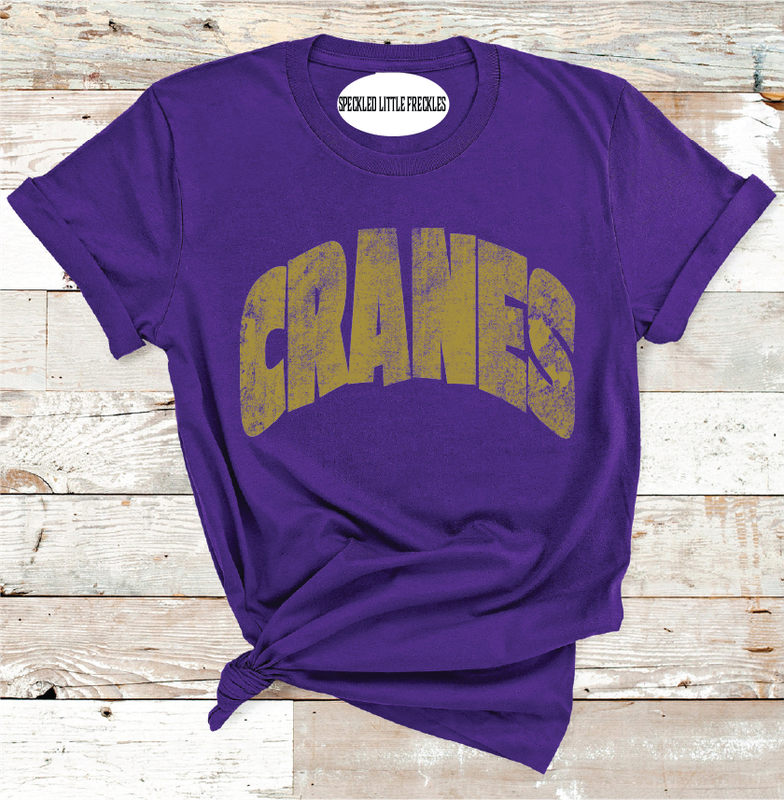 2025 CRANES MASCOT NAME PICK YOUR COLOR