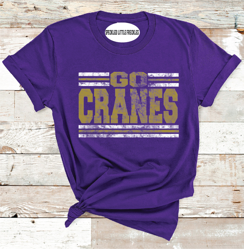 2023 GO CRANES  (HEATHR PURPLE)