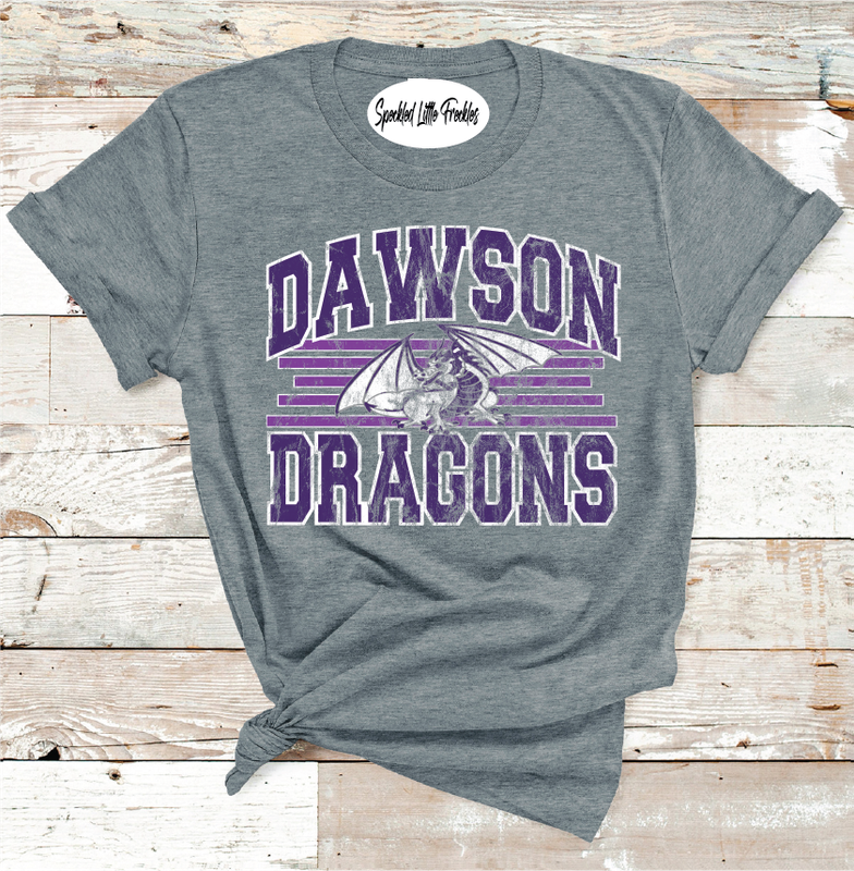 2024 DAWSON OLD SCHOOL  (DARK GRAY)
