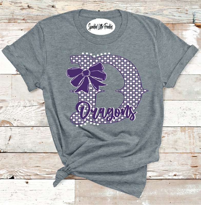 2025 DAWSON BOW LETTER  (DARK GRAY)