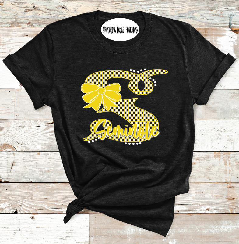 2025 SEMINOLE BOW LETTER (HEATHER BLACK)
