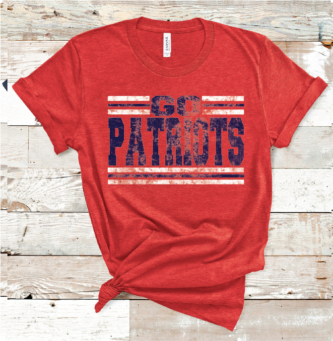 2023 LUBBOCK  GO PATRIOTS  (HEATHER RED)