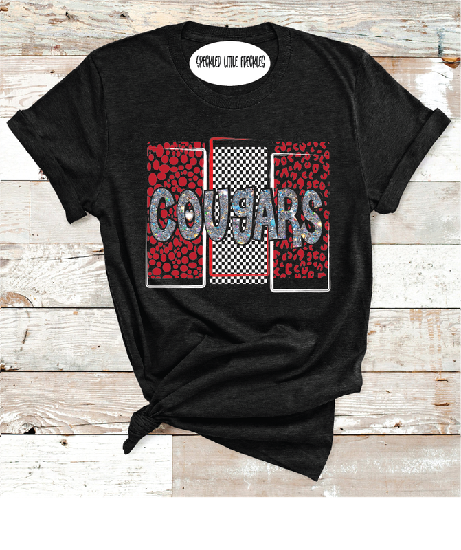 2025 CHRISTOVAL COUGARS SQUARED (HEATHER BLACK)
