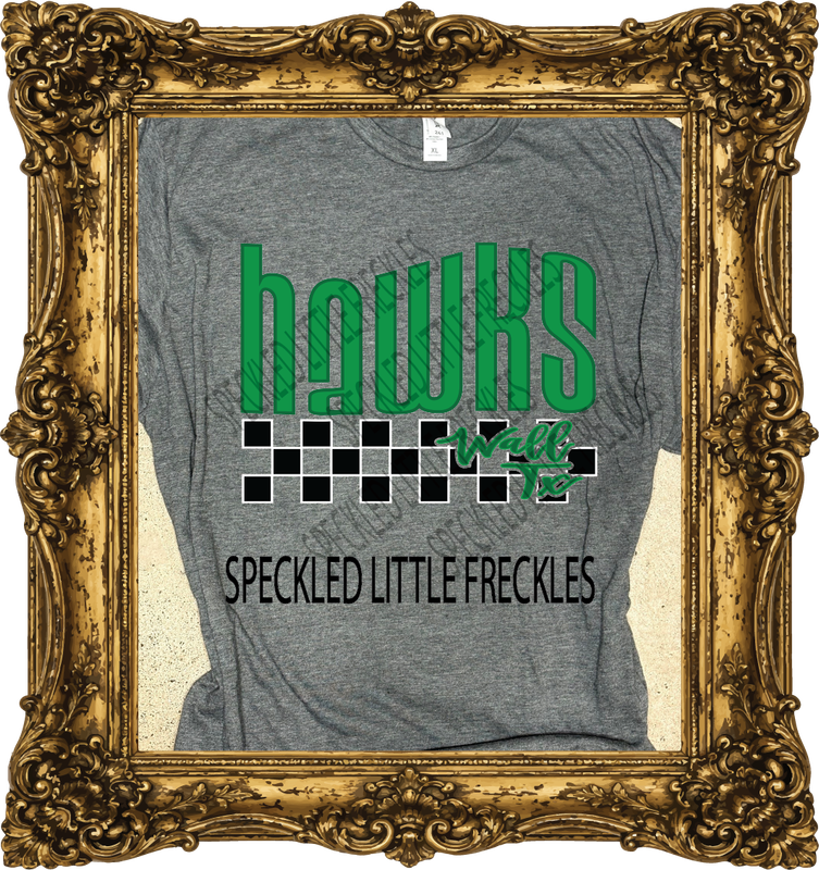 2026 WALL CHECKERED MASCOT (DARK GRAY)