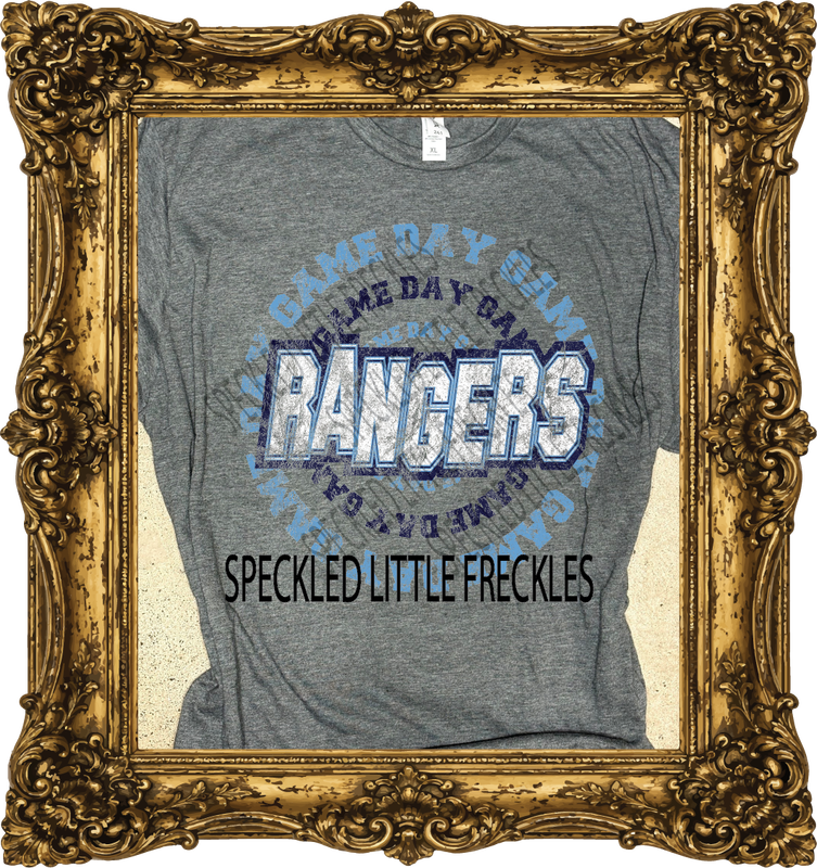 2026  GREENWOOD RANGERS GAME DAY CIRCLE (DARK GRAY)