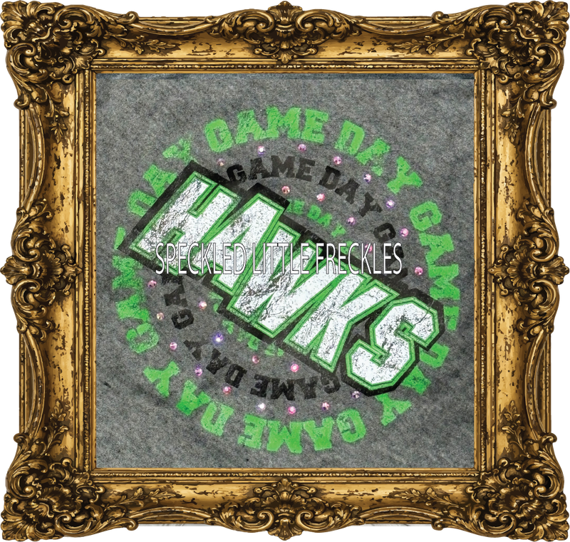 2026  WALL HAWKS GAME DAY CIRCLE (DARK GRAY)