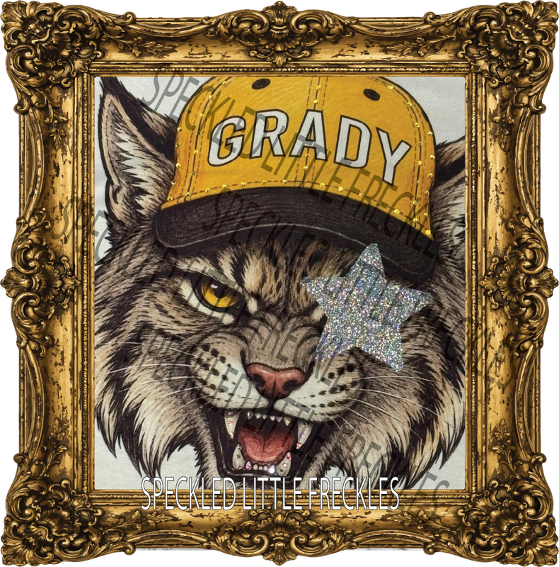 2026 GRADY MASCOT WITH BASEBALL CAP (SILVER)