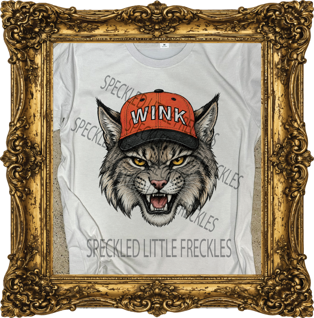 2026 WINK MASCOT WITH BASEBALL CAP (SILVER)