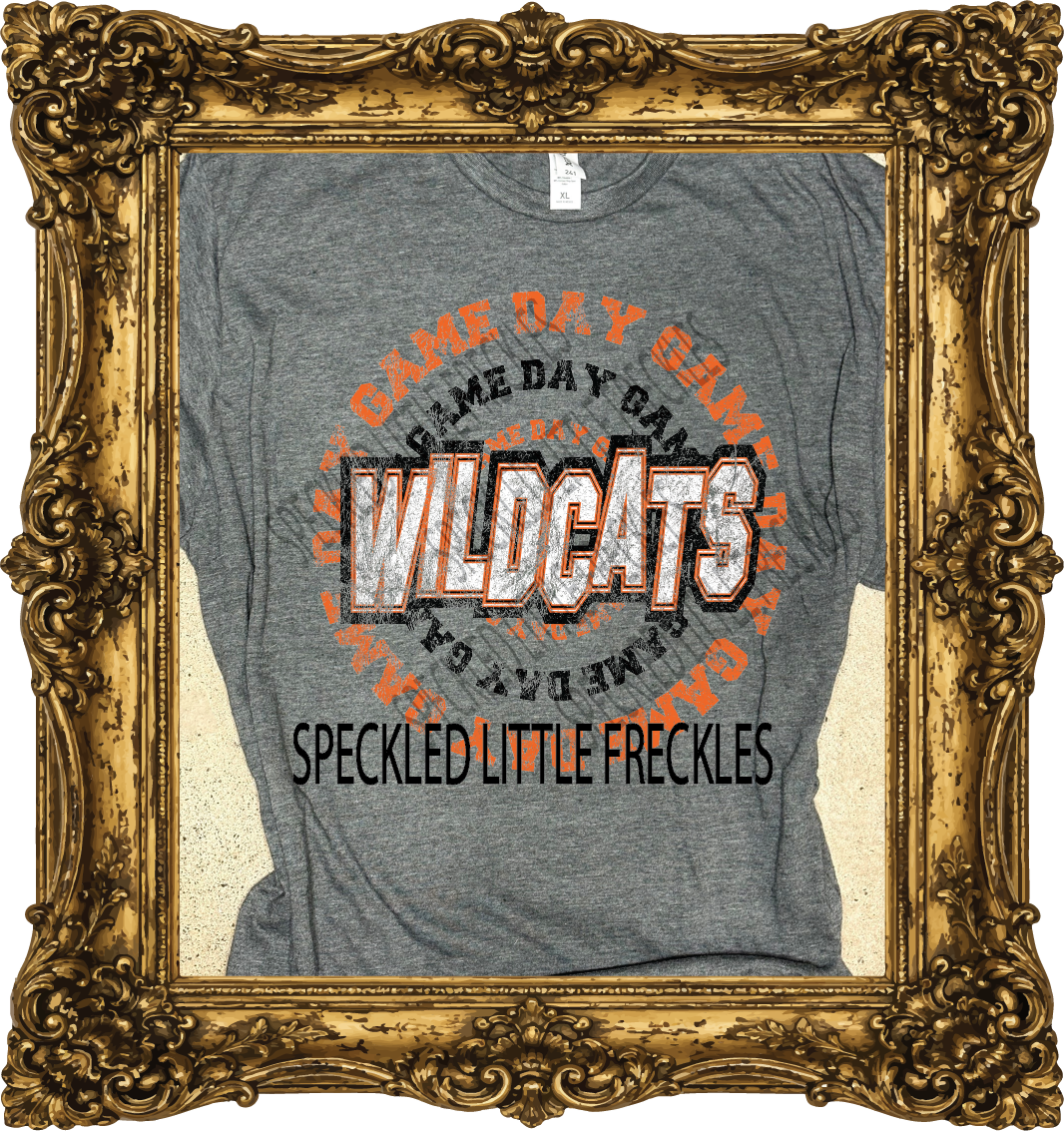 2026  WINK WILDCATS GAME DAY CIRCLE (DARK GRAY)